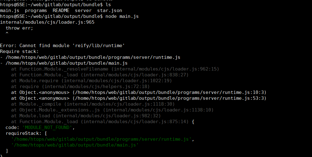Cannot find module 'reify/lib/runtime' · Issue #12094 · meteor/meteor ...