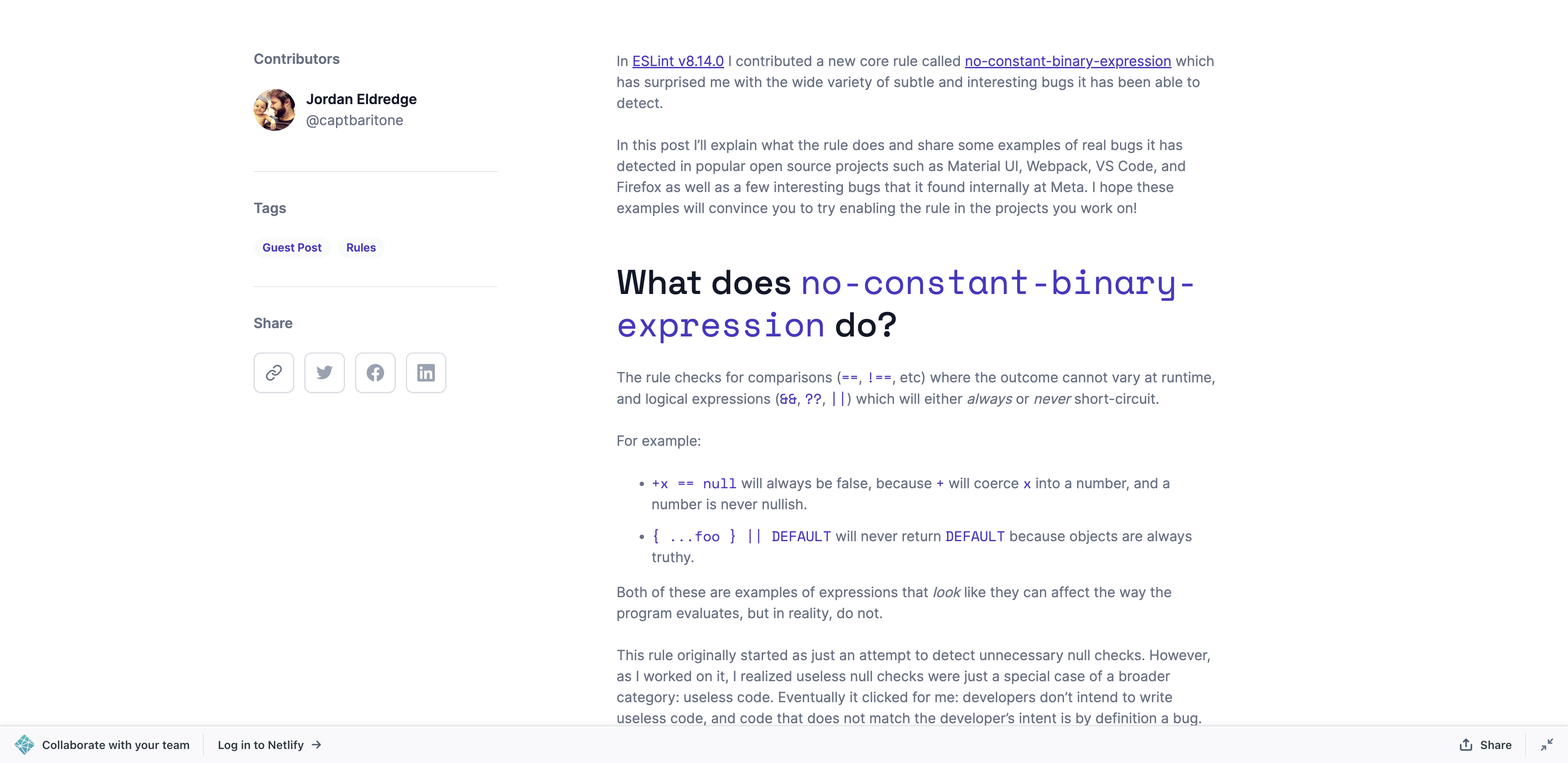 Conquer Eslint:  The Right Way To Use `Eslint Disable Next Line` - zm1p88a