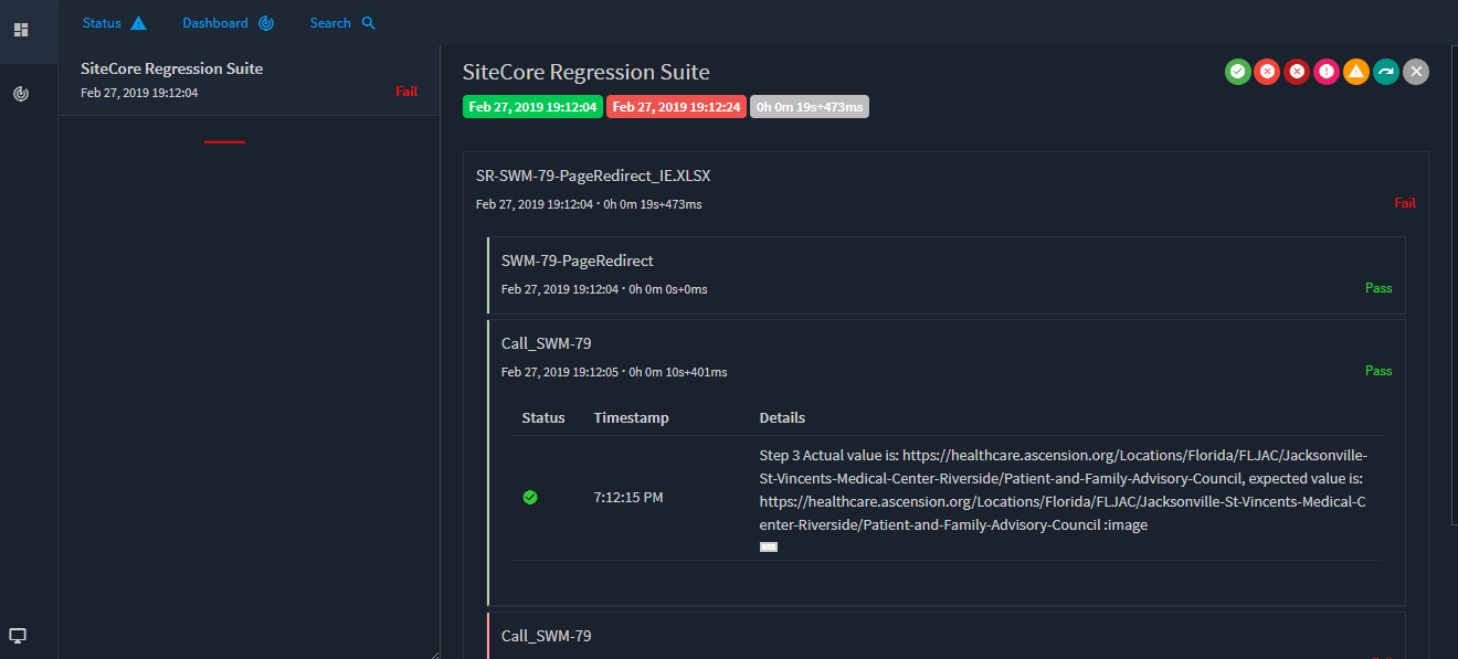 Extent report: Could we change the left side panel width - for better ...