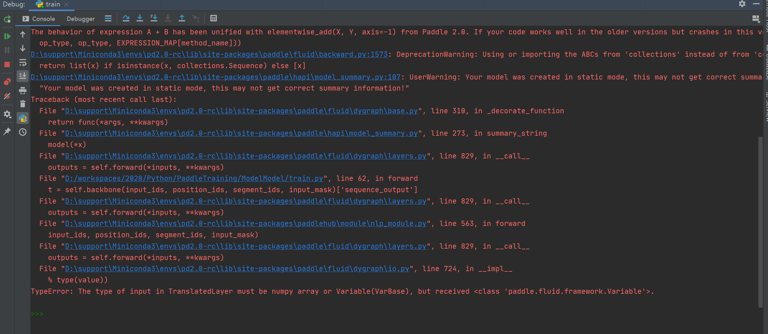 2.0rc加载预训练模型作为backbone报错 · Issue #28592 · PaddlePaddle/Paddle · GitHub