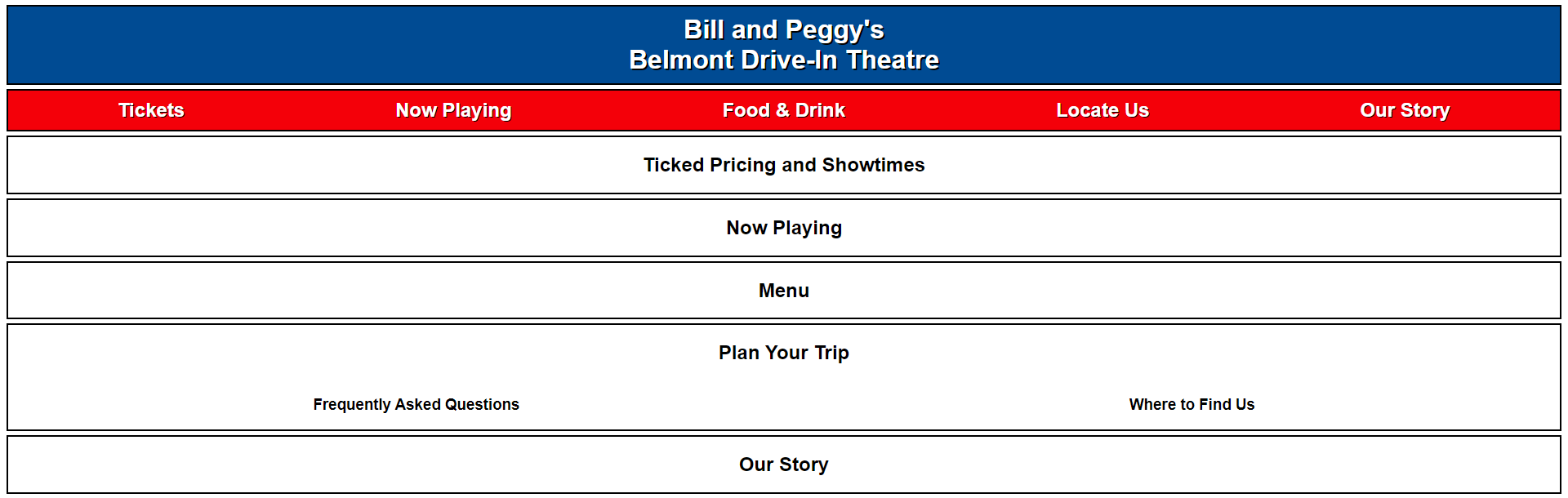 Github Project Faust Belmont Drive In