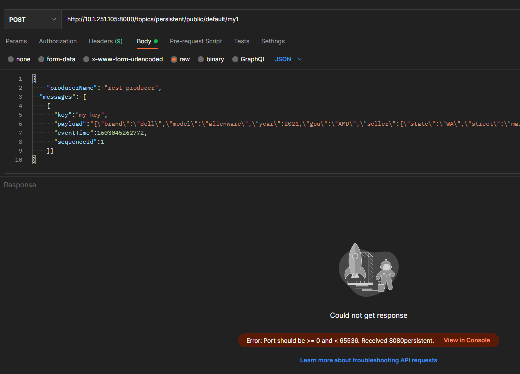 REST API Redirect（307） location is error · Issue #15546 · apache/pulsar ...