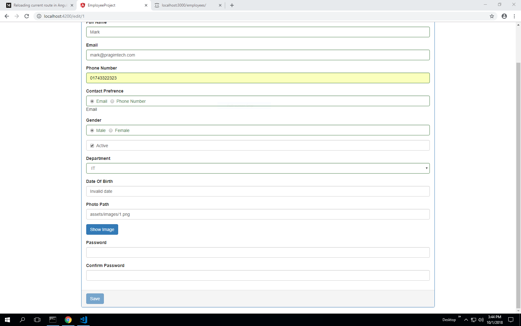 GitHub - nahidbinashraf/EmployeeProject-Angular-6-: This is an Employee ...