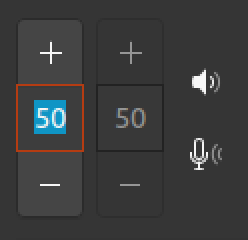 spinbutton vertical insensitive