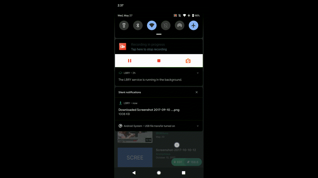 DownloadNotificationAnimates
