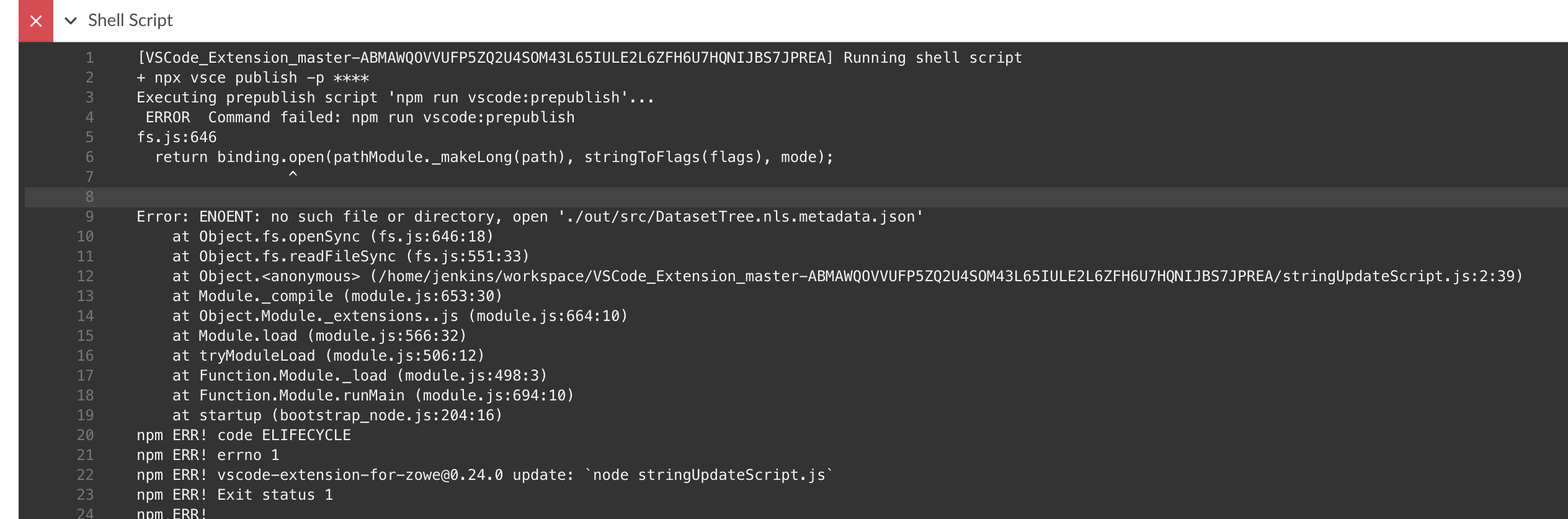 Master build broken - NLS Support · Issue #195 · zowe/zowe-explorer ...