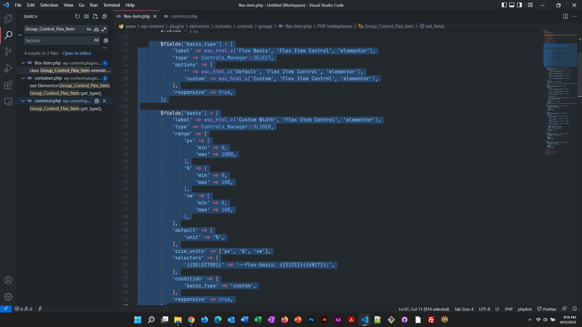 🐞Flex Basis from Flex Items missing, but already existing in source ...