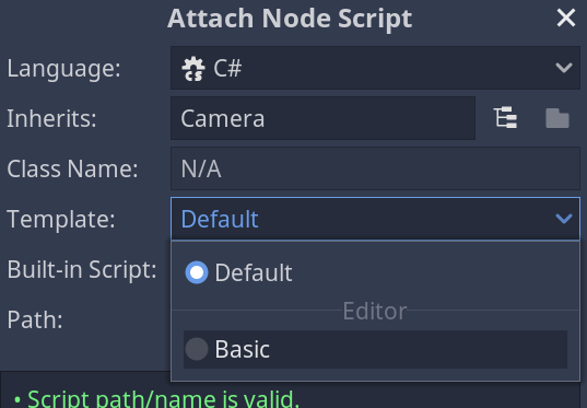 Godot 4.0 beta - custom C# template not available · Issue #66519 ...
