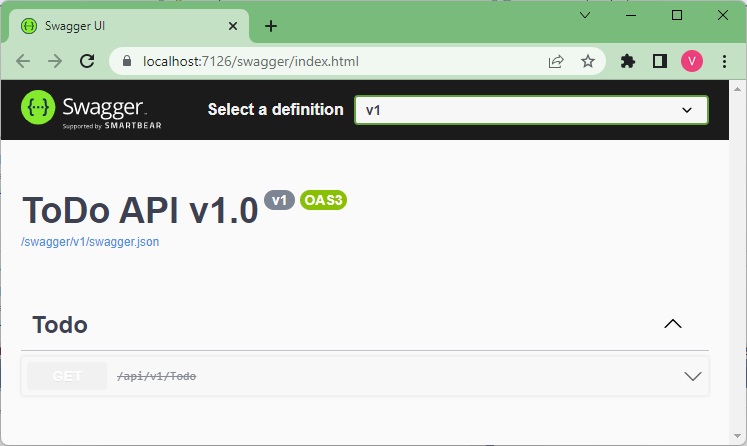 GitHub - vivekmvp/TodoApiWithVersioning: TodoApi with Versioning and ...