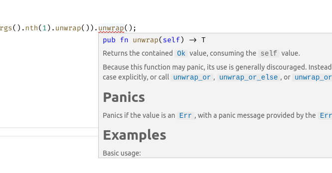 Documentation is displayed above diagnostics on hover · Issue #3284 ...