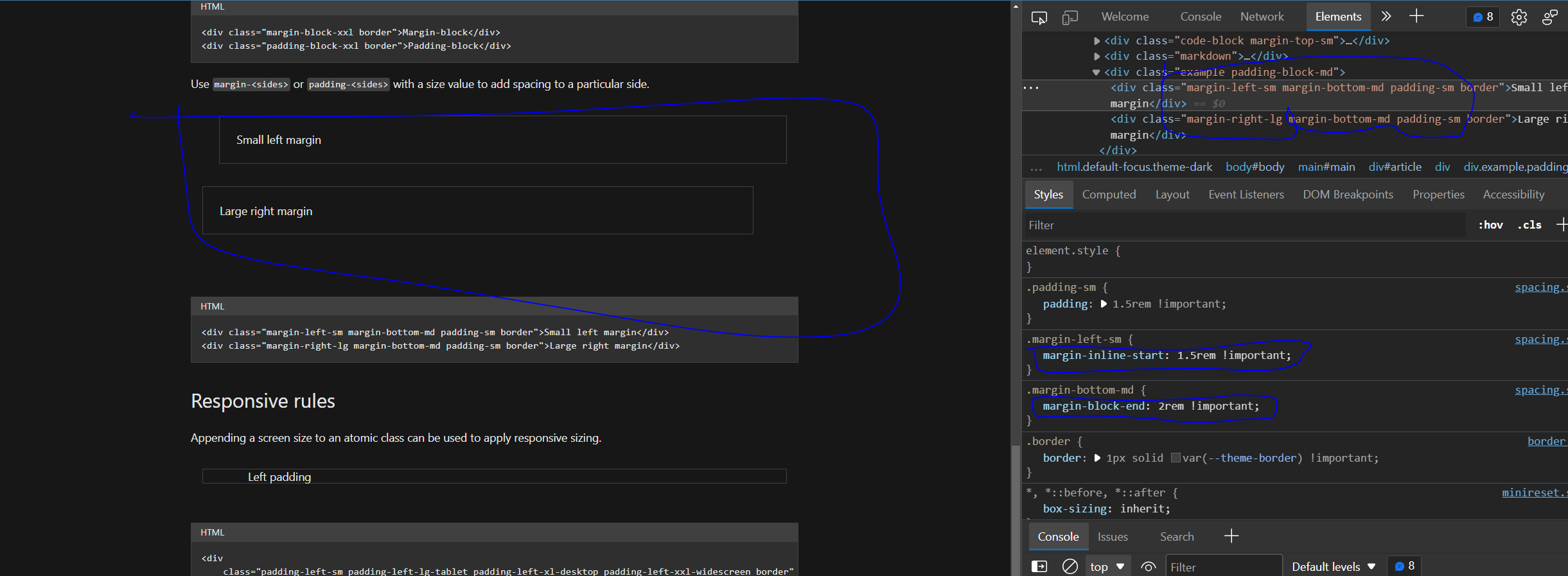 convert spacing atomics to use logical properties by wibjorn · Pull