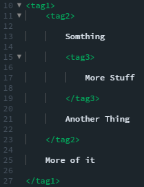 Style xml - Wrong - Brackets