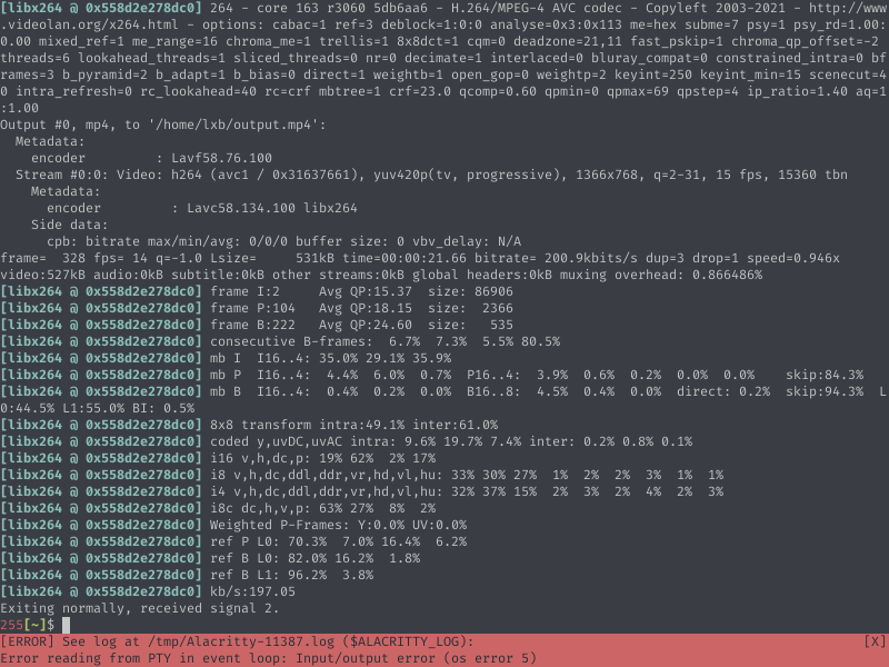 Regression Error reading from PTY in event loop · Issue 5663