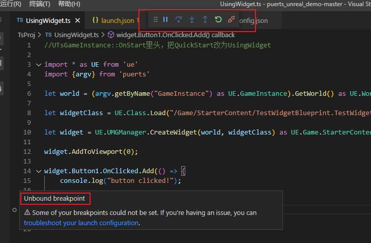 [UE] 1.64.2的VSCode无法断点调试TS · Issue #993 · Tencent/puerts · GitHub