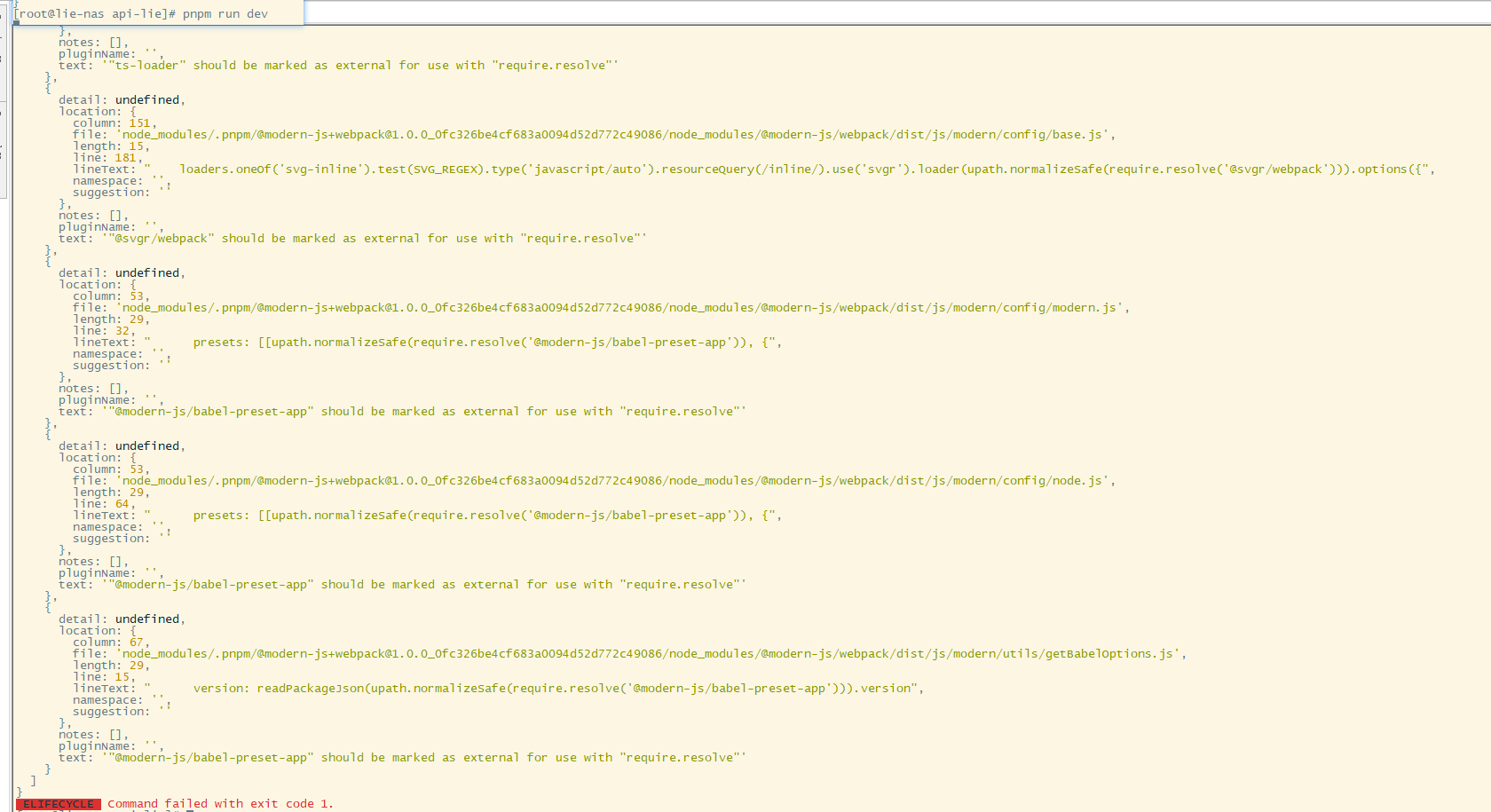 project init fail · Issue #256 · web-infra-dev/modern.js · GitHub