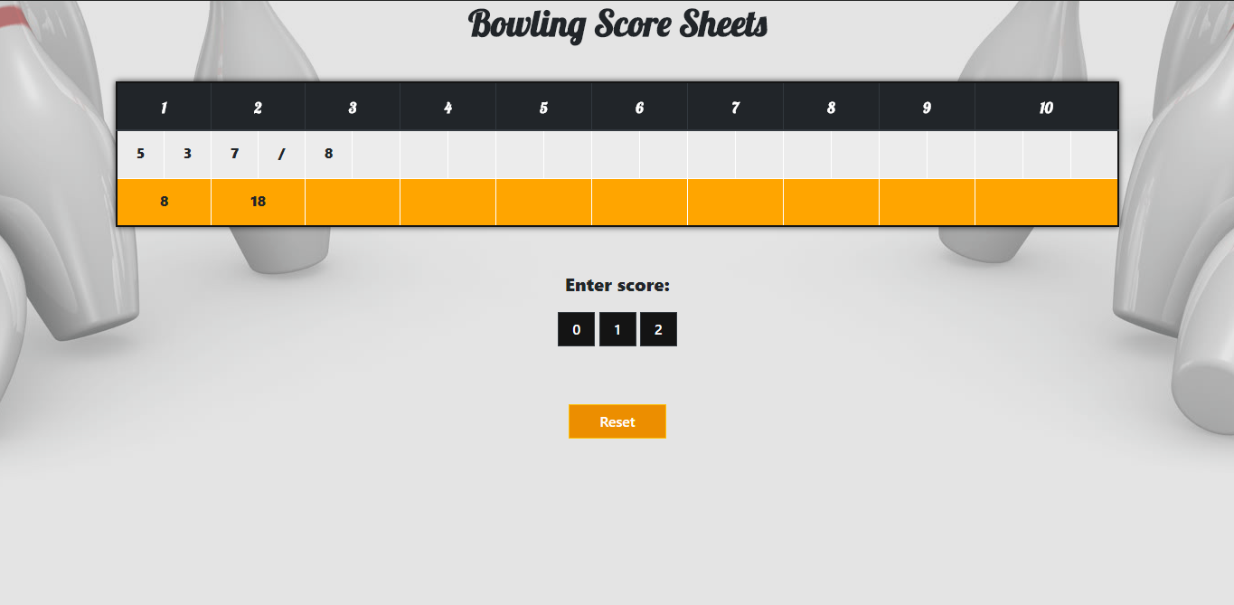 GitHub szyncel/BowlingScoreCalculator