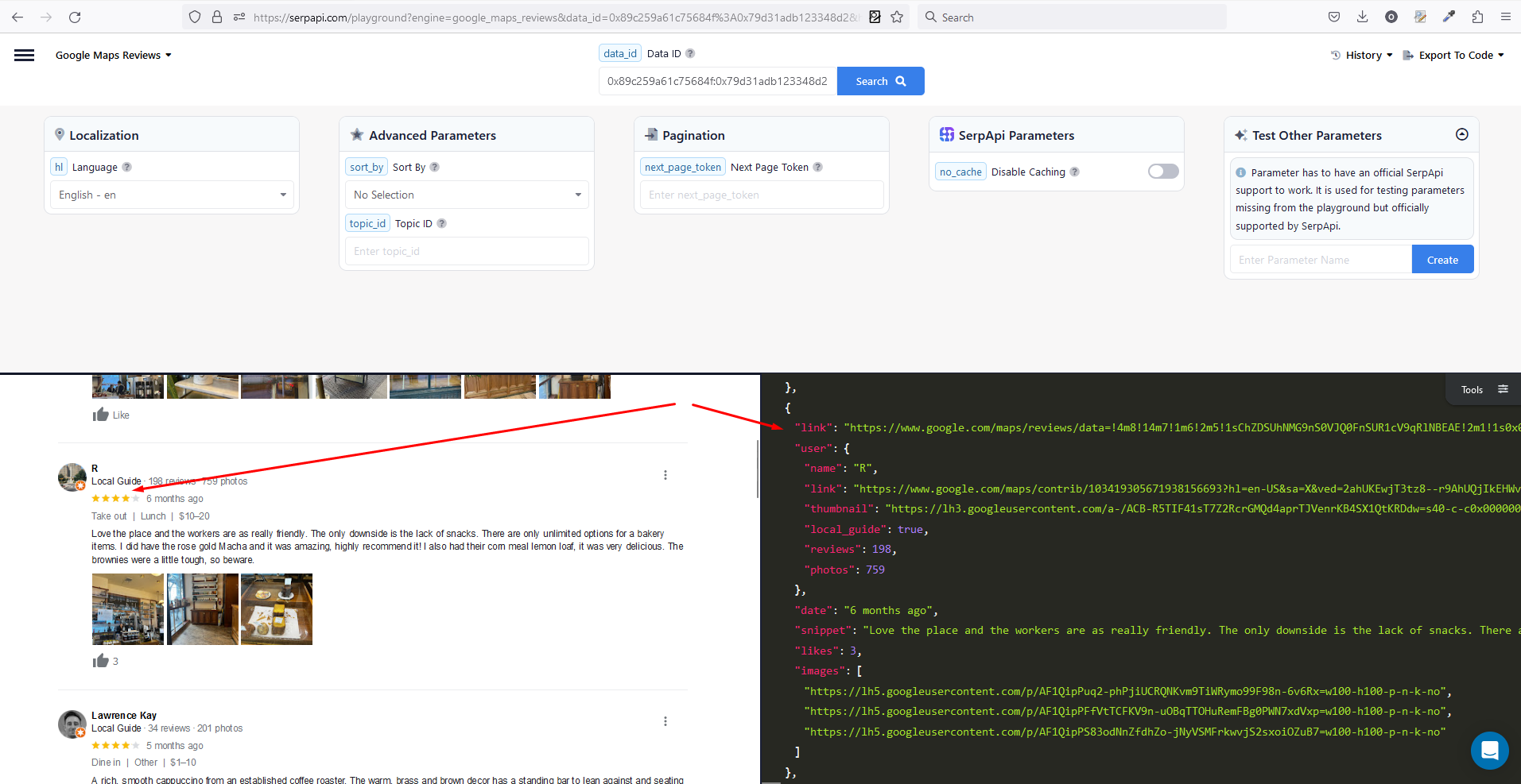 Google Maps Reviews API Scrape - 226417431 Cdf90697 3810 47c4 8ece 9b9e995a61bb 