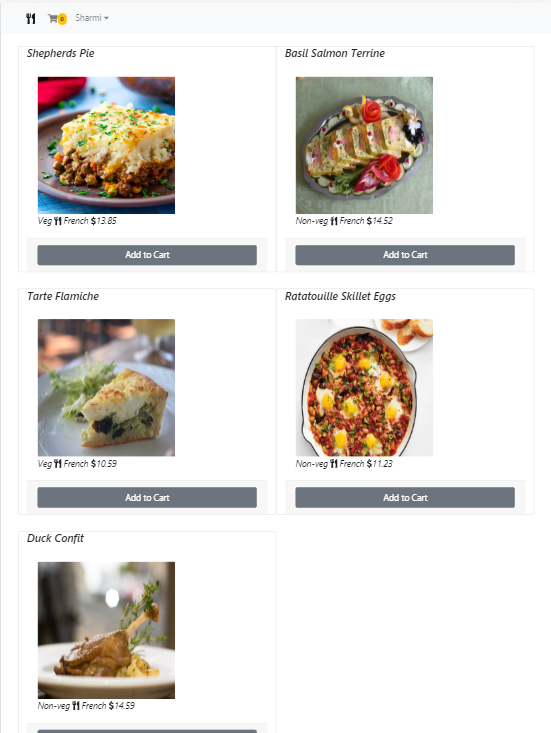 GitHub - sharmiladevisrinivasan/FoodApp: Food App implemented using ...