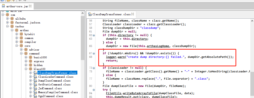 jad 反编译类失败 · Issue #1465 · alibaba/arthas · GitHub