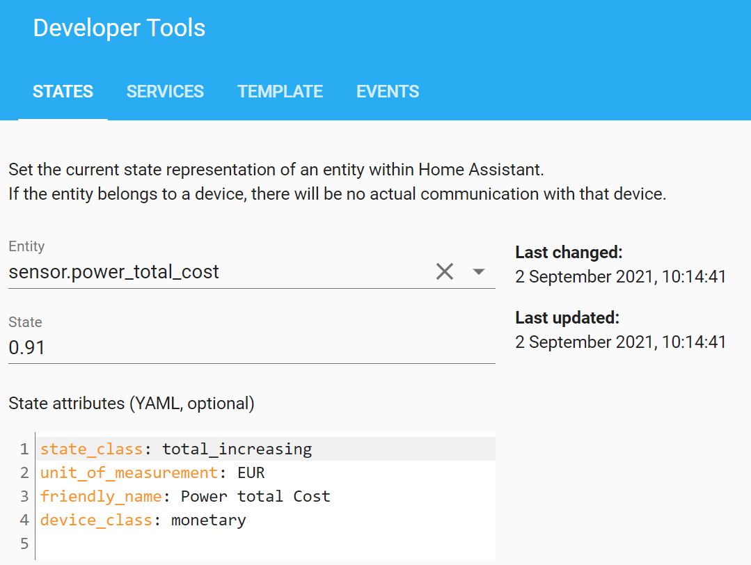 2021.9 Energy cost update bug · Issue #55568 · home-assistant/core · GitHub