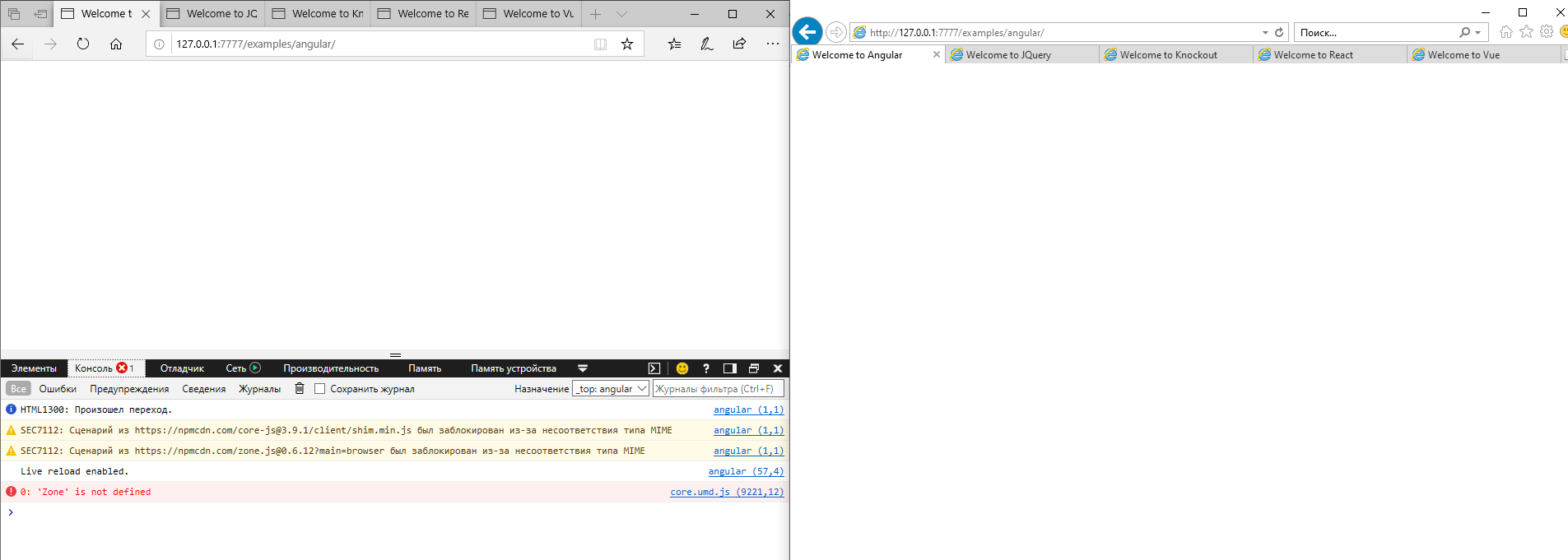 Angular example doesn't load in Edge and IE · Issue #2728 · surveyjs ...