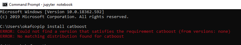 Unable to install catboost on Python 3.8.0 · Issue #1163 · catboost ...