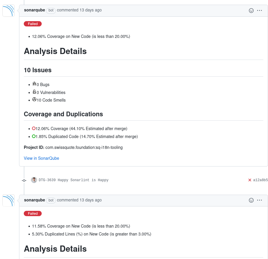 PR Decoration is very verbose on GitHub · Issue #581 · mc1arke ...