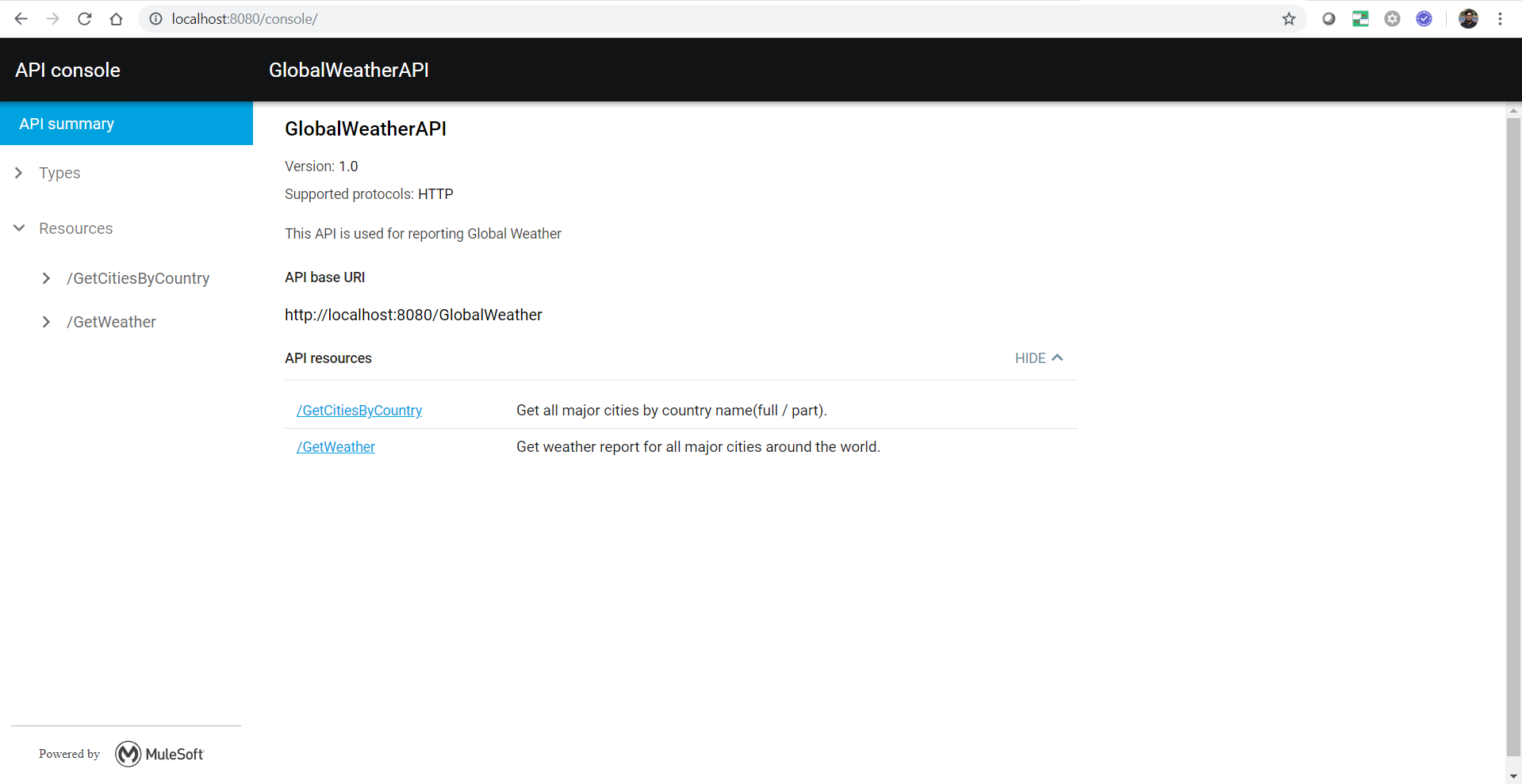 Global Weather API Implementation - susmind/globalweather GitHub Wiki