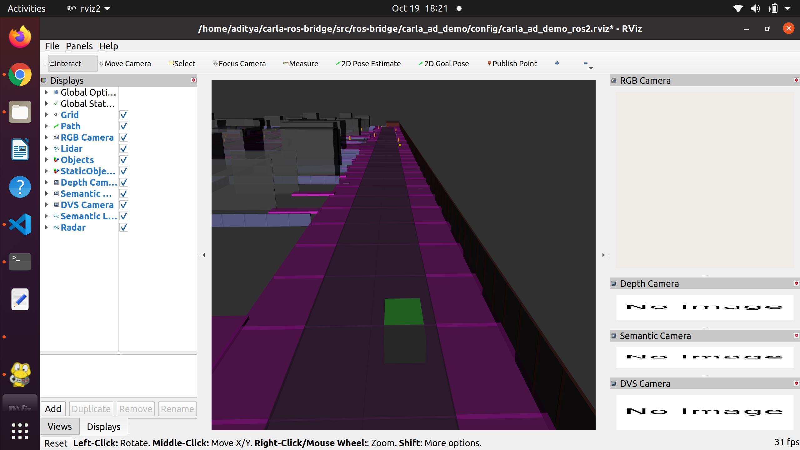 Not able to visualize any sensor data in RViz2 · Issue #579 · carla ...