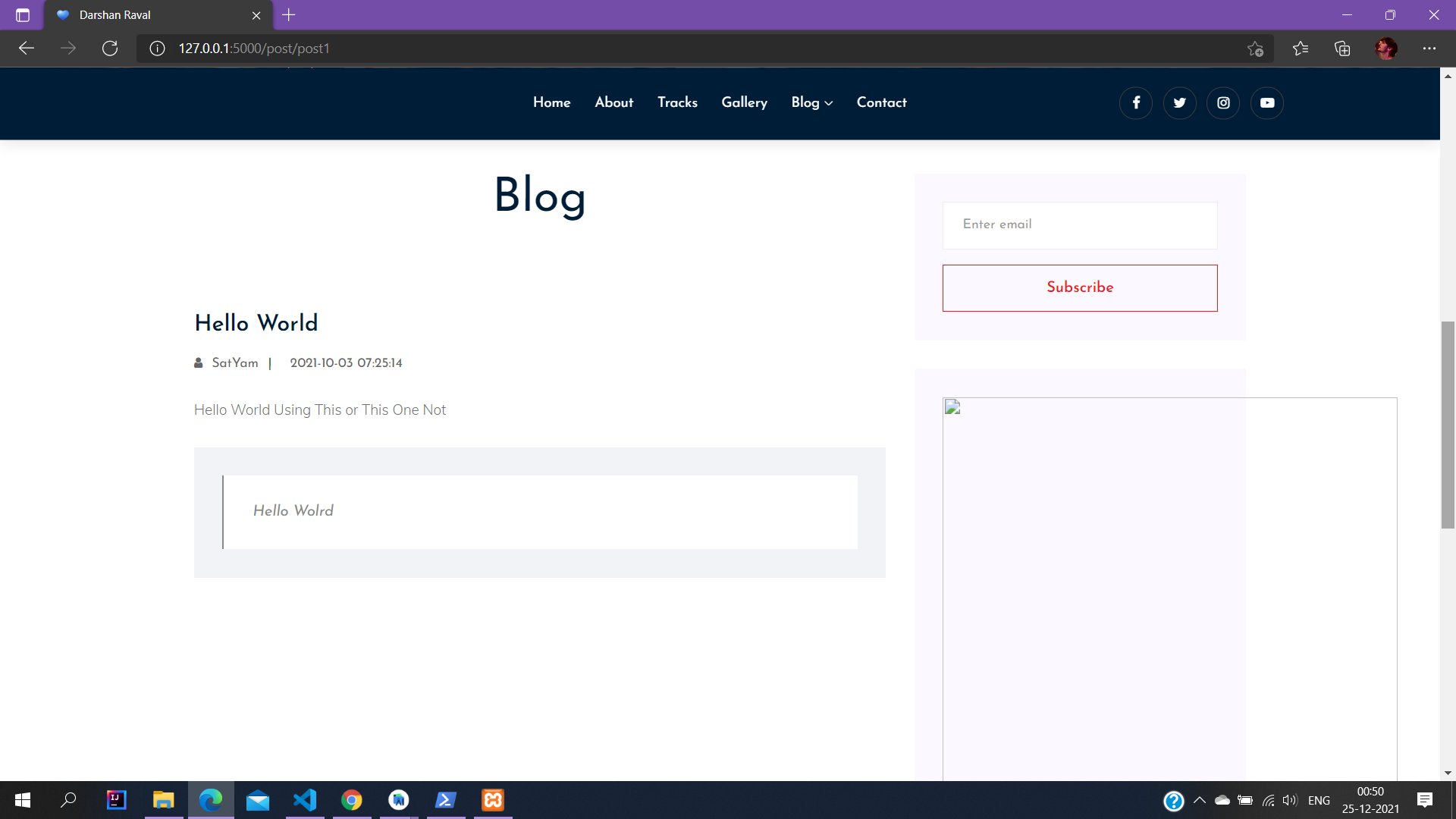 GitHub - VikasDz/Flask-Apps: A Small Project on Flask App *Here We Use ...