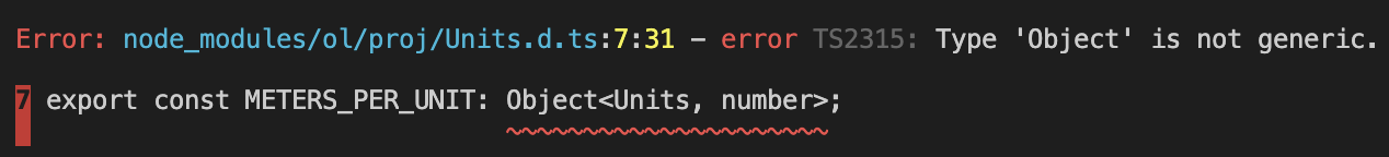 Type 'Object' is not generic error in angular 12 · Issue #12609 ...