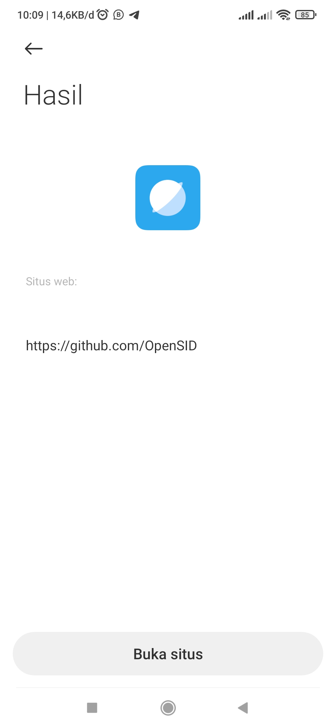 Bug/error: qr code surat memgarah ke github opensid · Issue #5255 ...