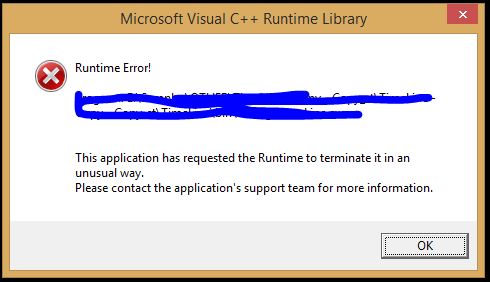 MSVC++ Runtime Library Error · Issue #94 · unosquare/ffmediaelement ...