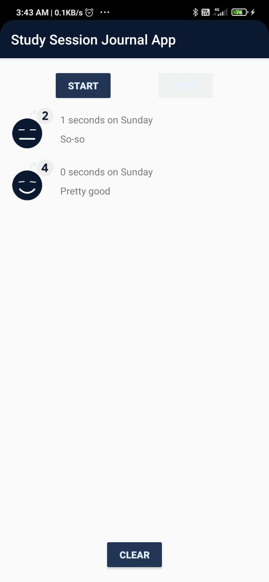 GitHub - ankurg132/study-session-journal-app