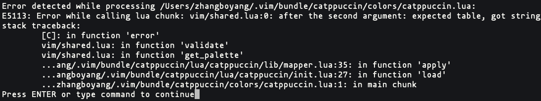 I get error when I updated to the latest catppuccin · Issue #222 ...