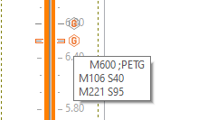 First line custom gcode not aligned left in the tool tip · Issue #6182 ...