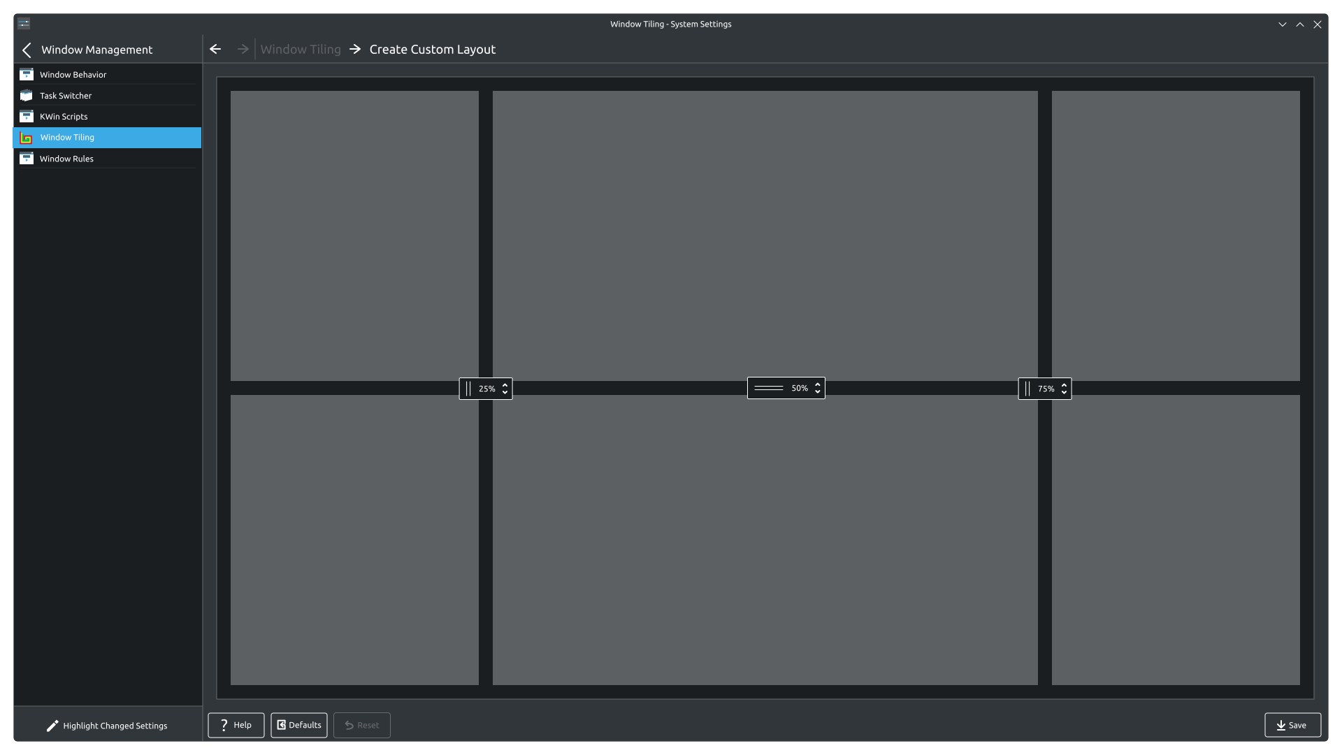 Bismuth Create Custom Layout Prototype