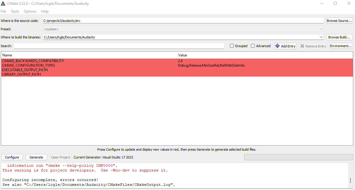 Build audacity with ASIO support on Windows · GitHub
