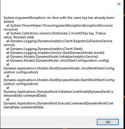 Error An Item with the same key has already been added. · Issue #2728 ...