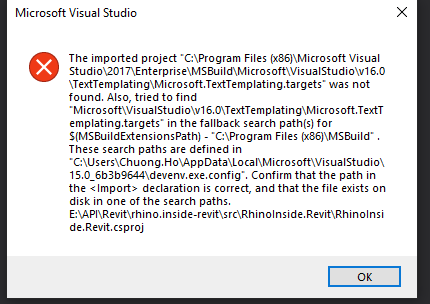 Update Project Support Visual Studio 2022 ? · Issue #497 · mcneel/rhino ...