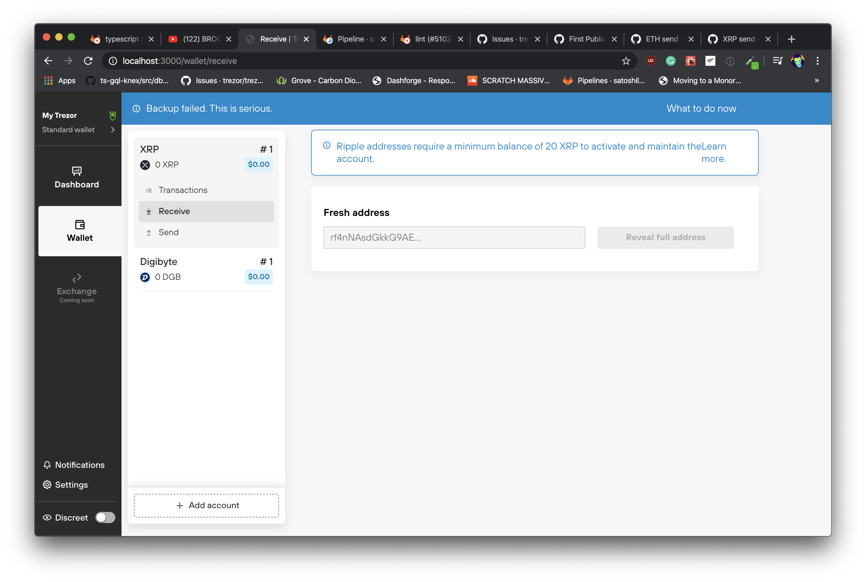 Receive Xrp No Fresh Addresses List Issue 1536 Trezor Trezor Suite Github Receive Xrp No Fresh Addresses List Issue 1536 Trezor Trezor Suite Github