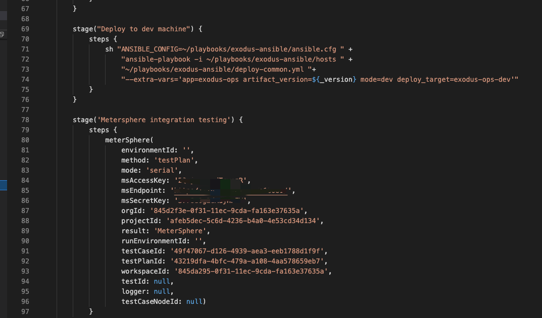 [BUG]使用jenkins-plugin插件，用pipeline项目的生成对应的pipeline的语法，执行测试计划，有错误，缺少参数 ...