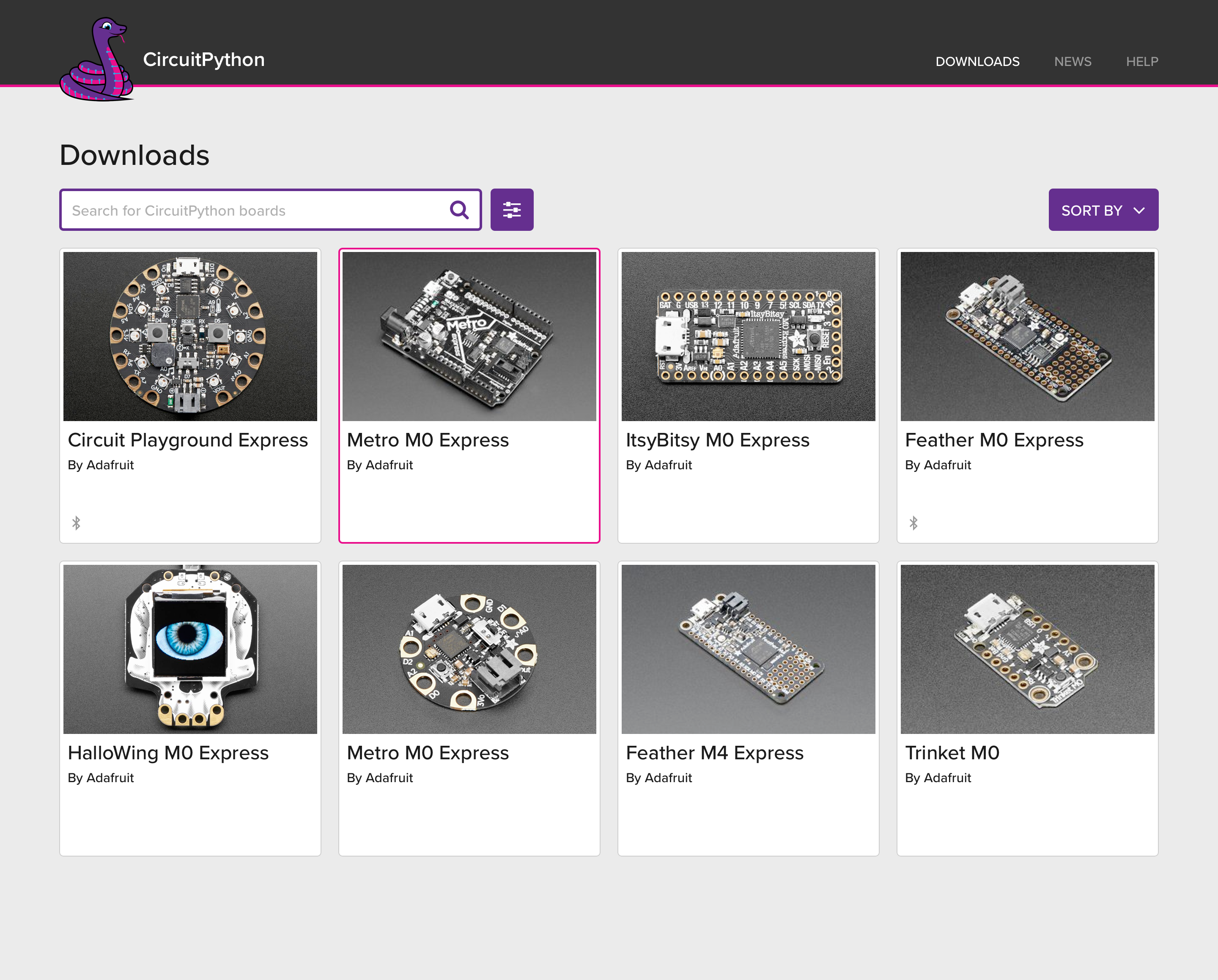 CircuitPython - Downloads