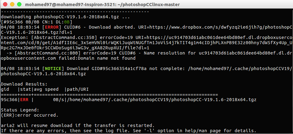 installing problem · Issue #6 · Gictorbit/photoshopCClinux · GitHub