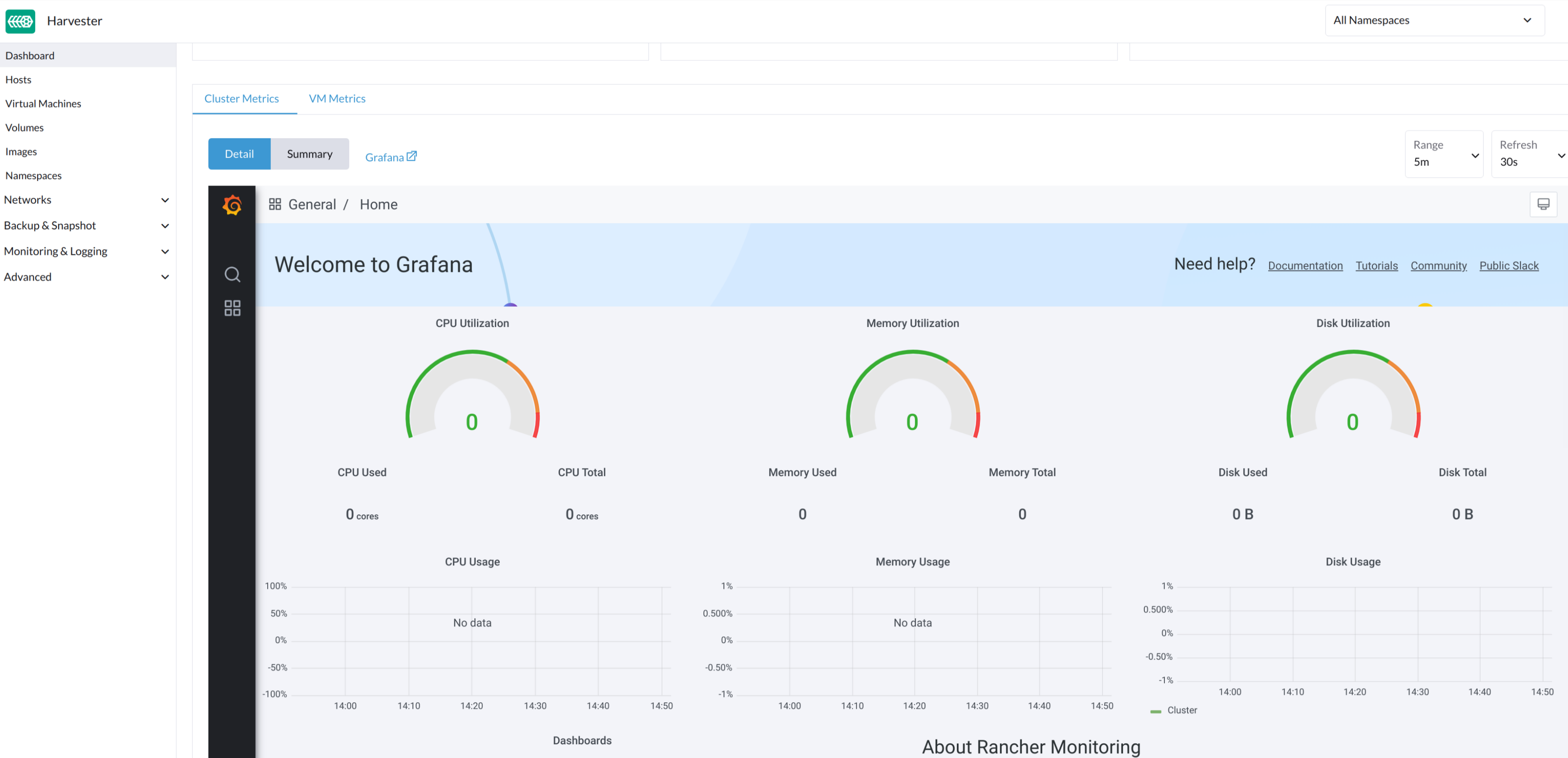 [ENHANCEMENT] UI related enhancement on ranchermonitoring addon