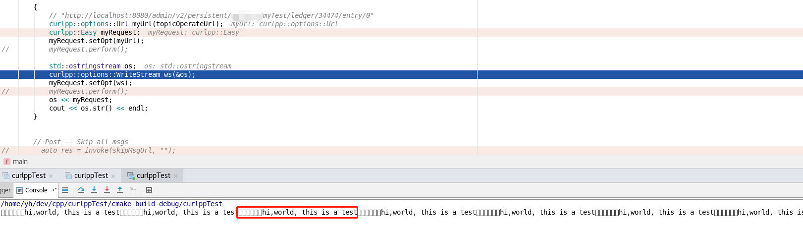 output to much contents