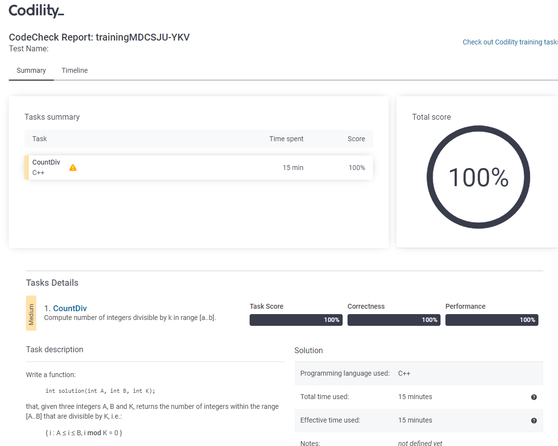 Count Divisores - Codility (Medium) · GitHub