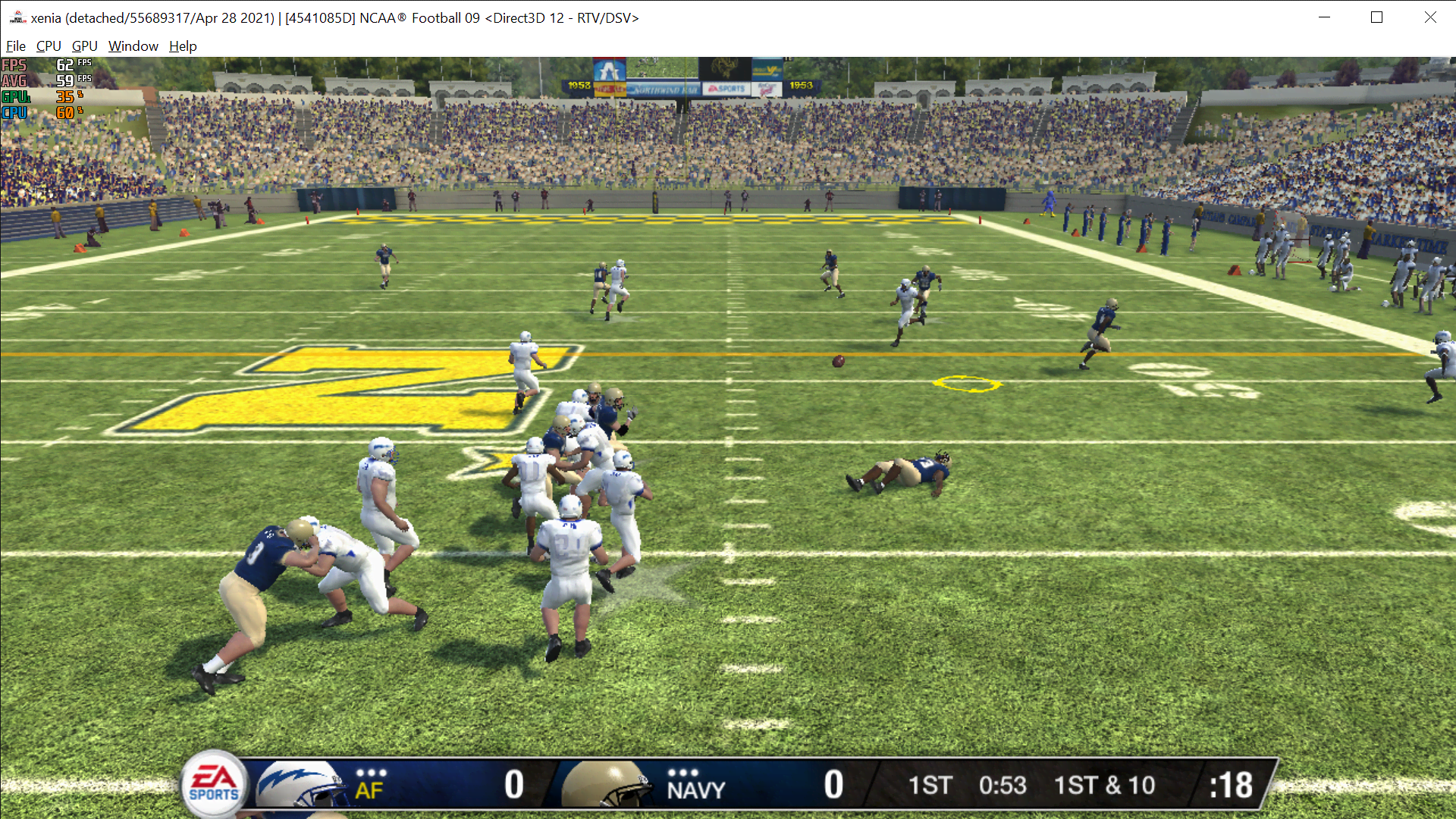 4541085D NCAA Football 09 Issue 431 Xenia project game