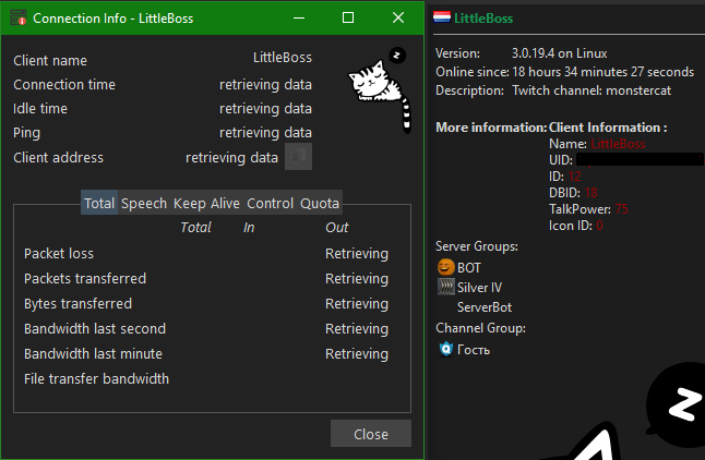 Retrieving... · Issue #130 · Splamy/TS3AudioBot · GitHub