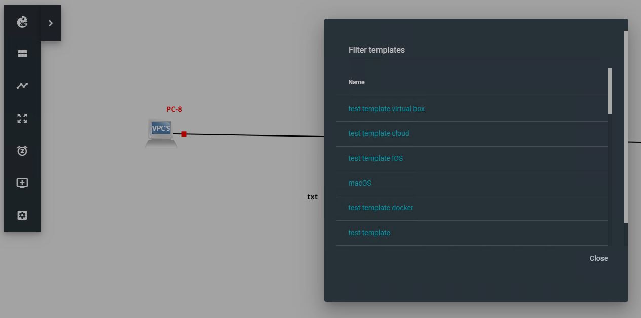 Changing scrollbar style to modern look · Issue 475 · GNS3/gns3webui